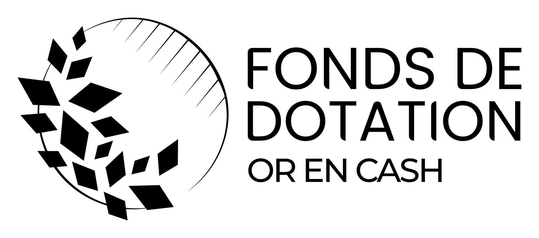 Logo noir paysage