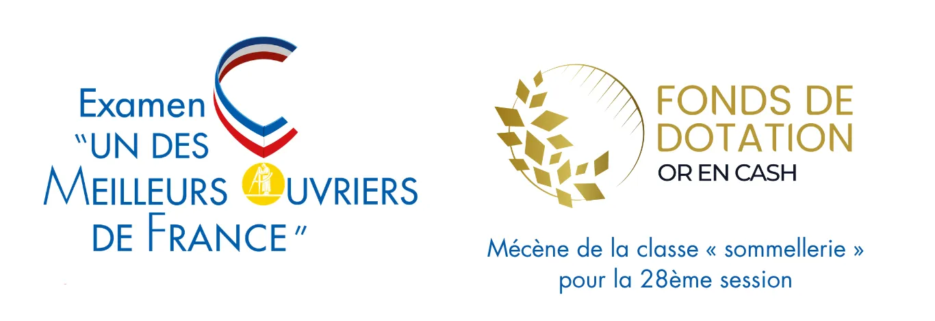 Fonds de dotation Or en Cash, mécène de la classe sommellerie pour la 28ème session de l’examen Un des Meilleurs Ouvriers de France
