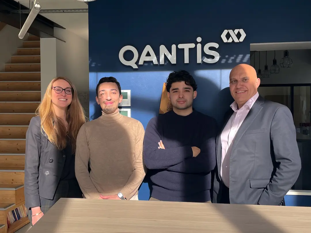 Visite Qantis avec Ayoub et L&eacute;o